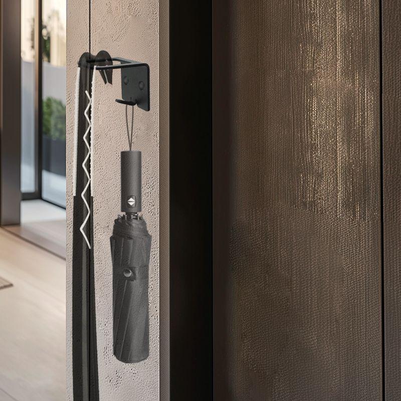 Держатель для обувных ложек и зонтов настенный черн. Rexant 38-0639