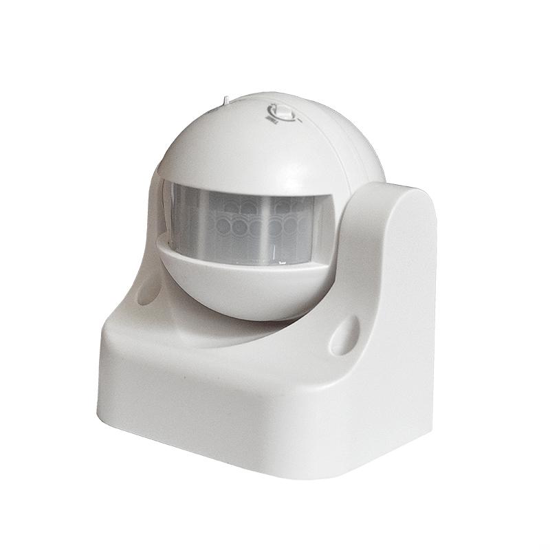 Датчик движения настенный 12м 1200Вт 8мин бел. IONICH 2199