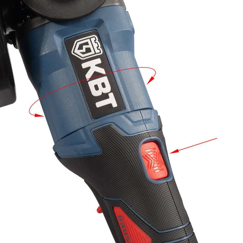 Машина шлифовальная угловая GB-20-125R (без АКБ и заряд. устр.) КВТ 104541