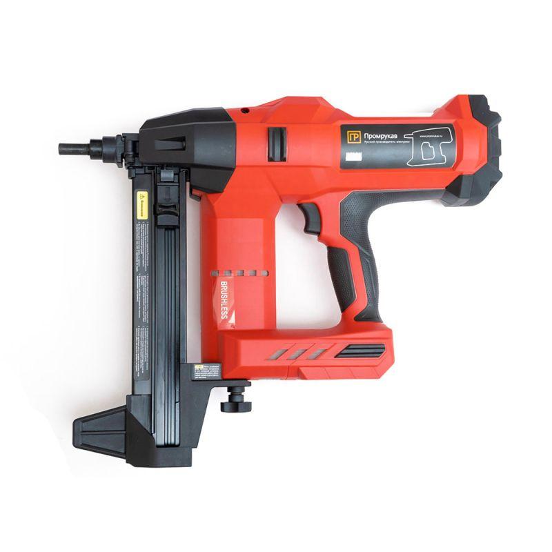 Пистолет аккумуляторный монтажный гвоздезабивной 100Дж 20В Промрукав PR08.17900