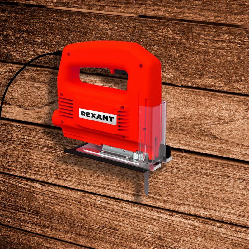 Держатель для электролобзика настенный черн. Rexant 38-0669